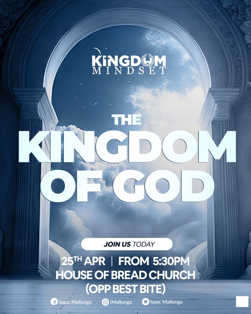 RIOT_Org's tweet photo. Today's session is one you cannot afford to miss as we are starting a new series “The Kingdom of God”🔥
Time: 5:30 PM
Location: House of Bread Church, Opp. Best Bite
We've saved a seat for you!
#KingdomMindset #ThekingdomofGod #Loversoftheword #YearOfDominion https://t.co/ibf6skSqyL