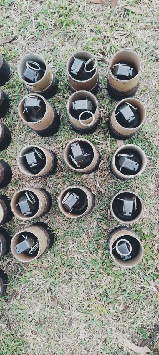 newsnoteSA's tweet photo. Rare ‘terrorists’ hand grenades found in #Khuma, #Stilfontein were to be used for illegal mining in the area according to an expert. https://t.co/sBaNrrdzaM https://t.co/imbquQ3ymK