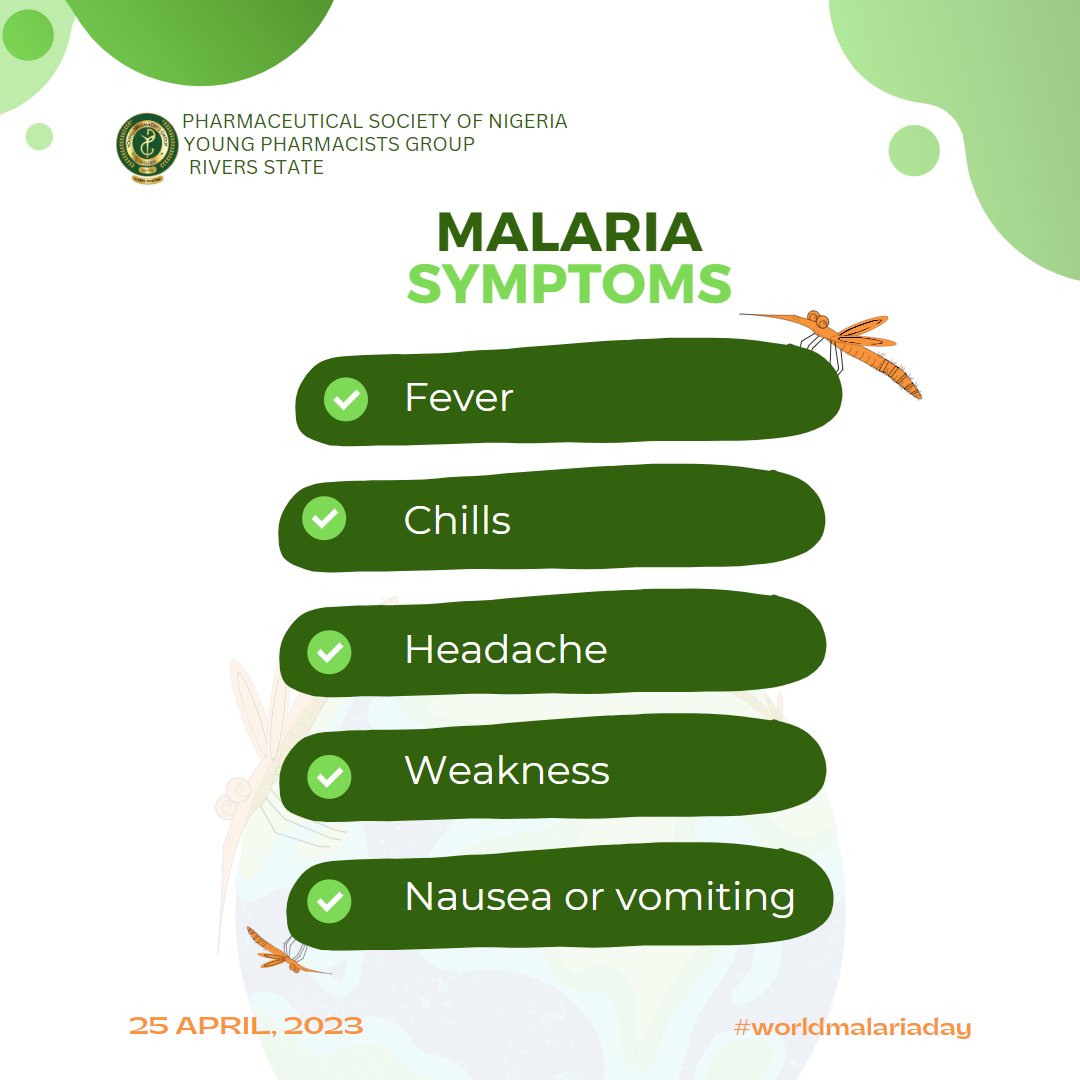 psnypg_rivers's tweet photo. WORLD MALARIA DAY 2023
World Malaria Day is celebrated annually on the 25th of April. This year, the theme is: “Time to deliver zero malaria: invest, innovate, implement”.
#worldmalariaday #who #pharmacist #healthcontent #psnypgrivers #fip #psn https://t.co/c25h0AYghI