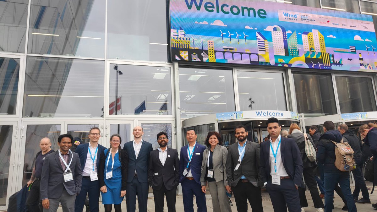 Team Utopus Insights in full force at #windeurope2023 in #Copenhagen! Come on over to Vestas booth D-F30 to connect and learn more about the most sought after capabilities in #dataanalytics software for the #renewables industry!