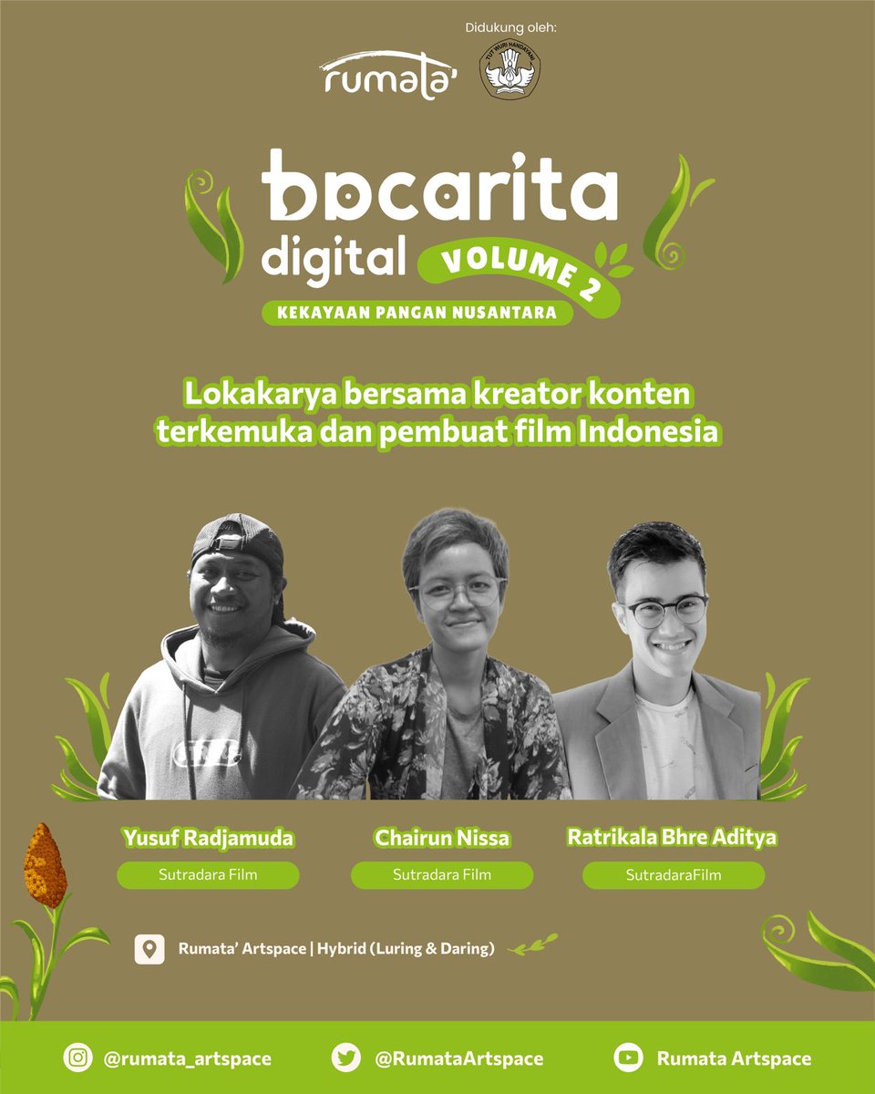 Rumah Budaya Rumata' tweet media
