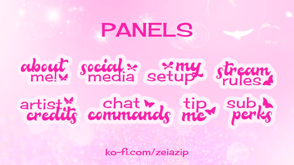 zeiadoodle's tweet photo. i uploaded a new FREE twitch package on ko-fi!!!

💗 pink y2k themed
💗 5 screens, 6 alerts, 8 panels, 
💗 available on https://t.co/J6Wki32Pfw

retweets are appreciated!! 🥰🥹

#TwitchAssets #TwitchOverlay #TwitchStreamer https://t.co/QjLgyyTOJG
