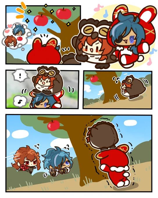 りんご🍎🔥❄️ #ディルガイ 