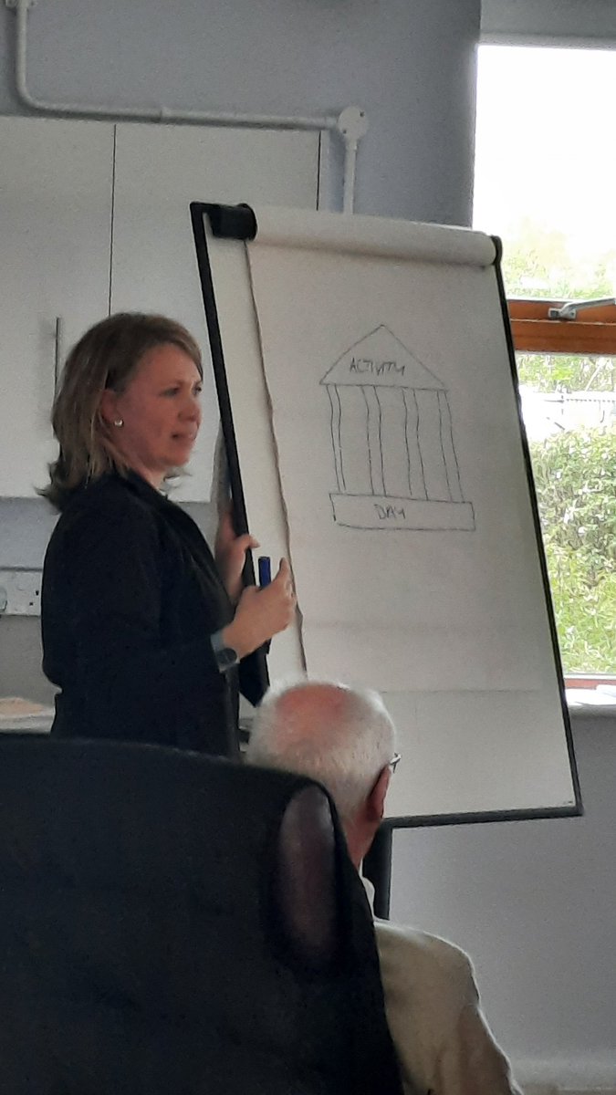 Fascinating talk learning about how to manage fatigue for those living with pulmonary fibrosis(PF) with the hospice PF support group and Amy, the hospice community occupational therapist #pacing #fatigue #delegation #pulmonaryfibrosis