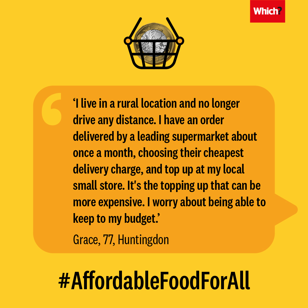We’re calling on supermarkets to do more and provide

 ✔️Access to basic, affordable food ranges, particularly in areas where people are most in need.
✔️ Clear pricing so you can work out which are the best deals
Sign our petition
campaigns.which.co.uk/affordable-foo… 

#AffordableFoodForAll