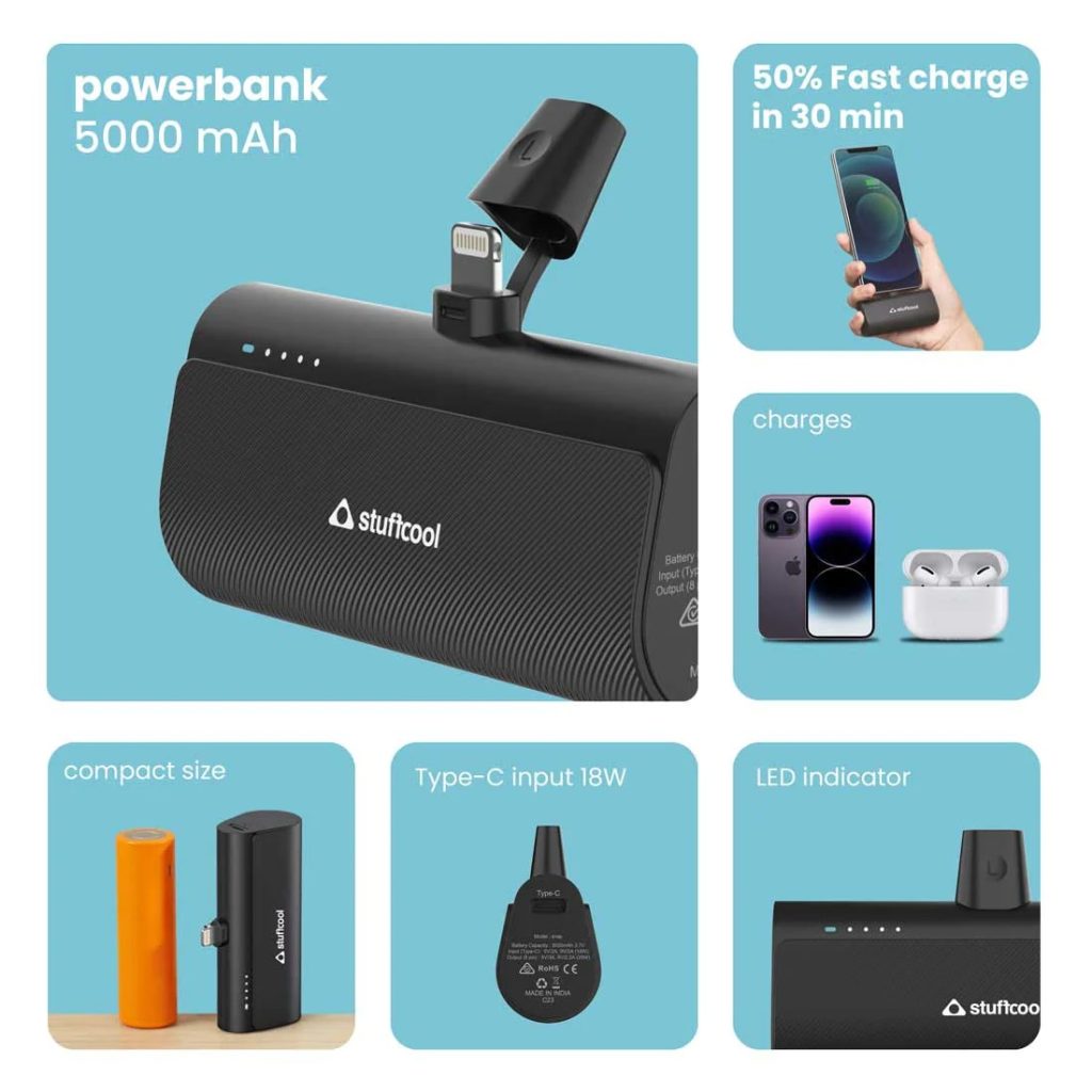 gizmochina's tweet image. Stuffcool launches Snap Lightning 5,000mAh Powerbank for Apple products

gizmochina.com/2023/04/25/stu…

#Stuffcool #TechNews