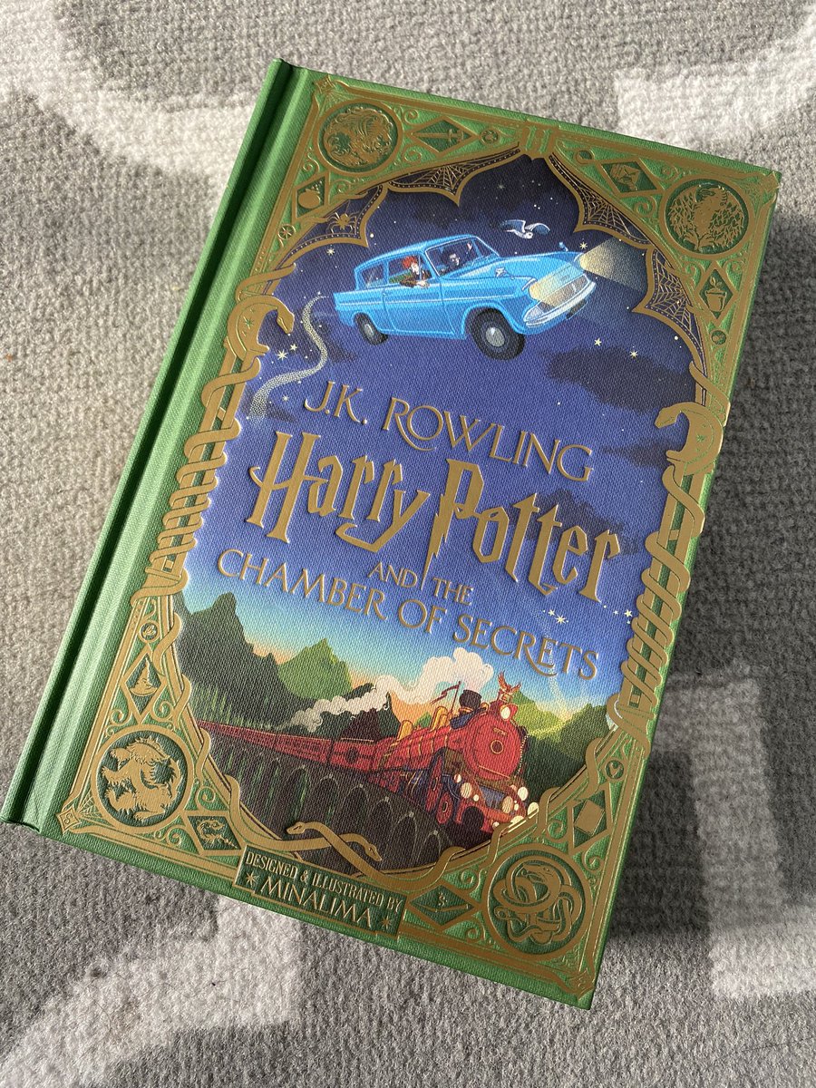 apparatae's tweet image. my favorite part on

Harry Potter and the Chamber of Secret illustrated by Minalima’s book✨