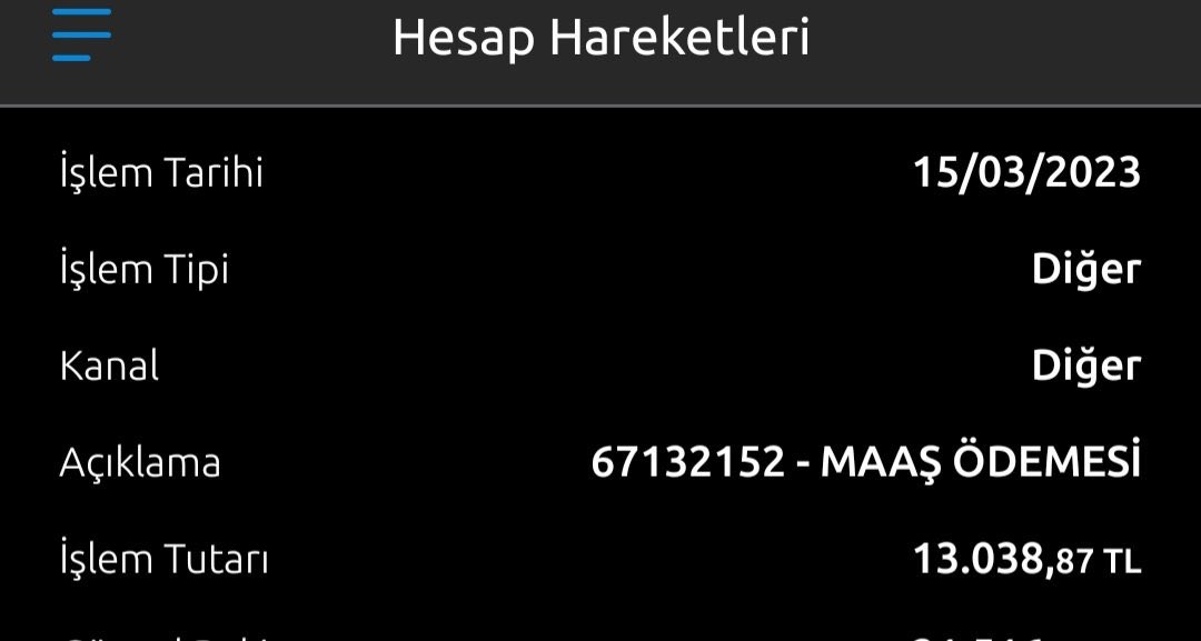 Öğretmenlerin maaşı ektedir!