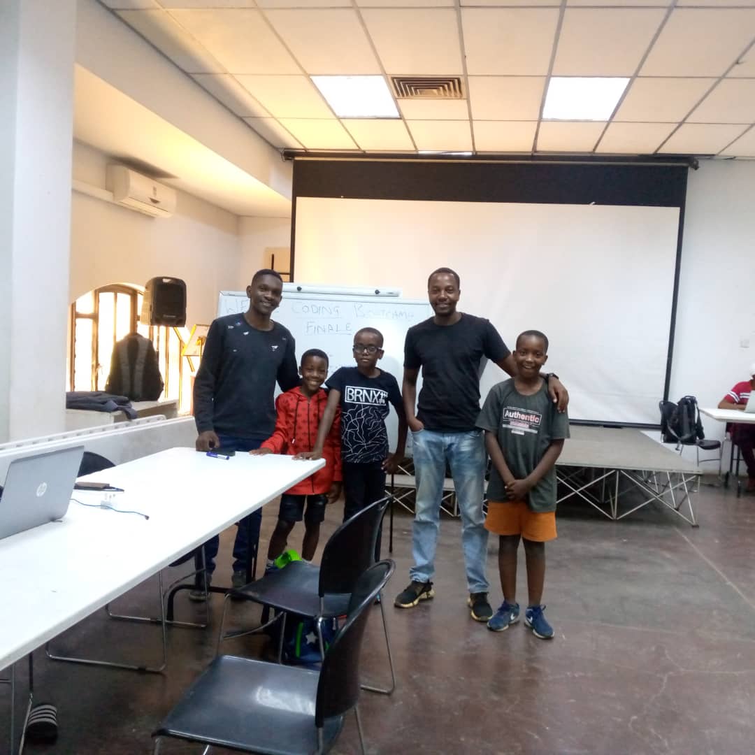 wecodezw's tweet photo. From python zero to creating interactive games and a bonus calculator by themselves in just 10 days!!!!!! Signup your child with #WeCodeZW and get them coding today. 
#AprilCodingBootCamp
Shout out to our instructors Duke and Kudzi
Call/WA 0778456168 or email learning@wecodezw https://t.co/oUc5u6FdJW