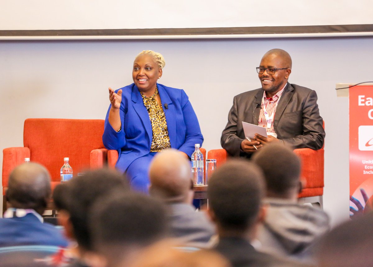 SafaricomPLC's tweet photo. “It’s not just about underserved areas or rural areas but also in the urban areas that are really densely built and it takes along time roll out fibre. Chief EBU, Cynthia Kropac #EACom https://t.co/2lV7AkLUya