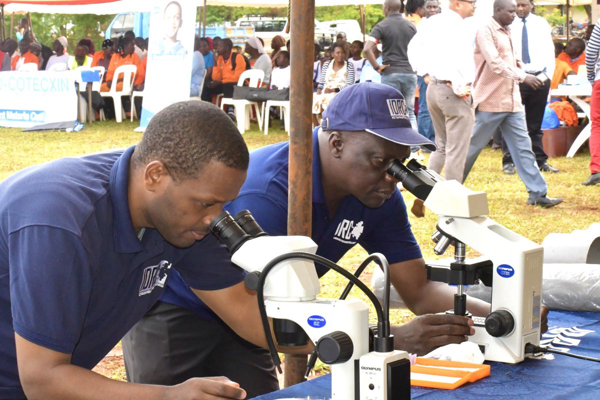 IDRC_Uganda's tweet photo. We’re having a blast at World Malaria Day! Our team is so excited to be here, sharing all the amazing work we do at IDRC. #malariaday #endmalaria #IDRC #WorldMalariaDay2023 https://t.co/nXcUptmOff