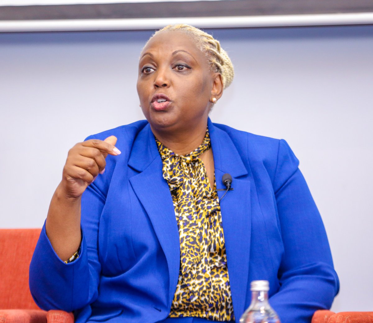 SafaricomPLC's tweet photo. “Once we are connected we need to drive digital skills further, cause now it becomes more about how we drive digital skills further which is a key issue that we have to grapple with,” Chief EBU, Cynthia Kropac #EACom https://t.co/0uRnQoS9Fz