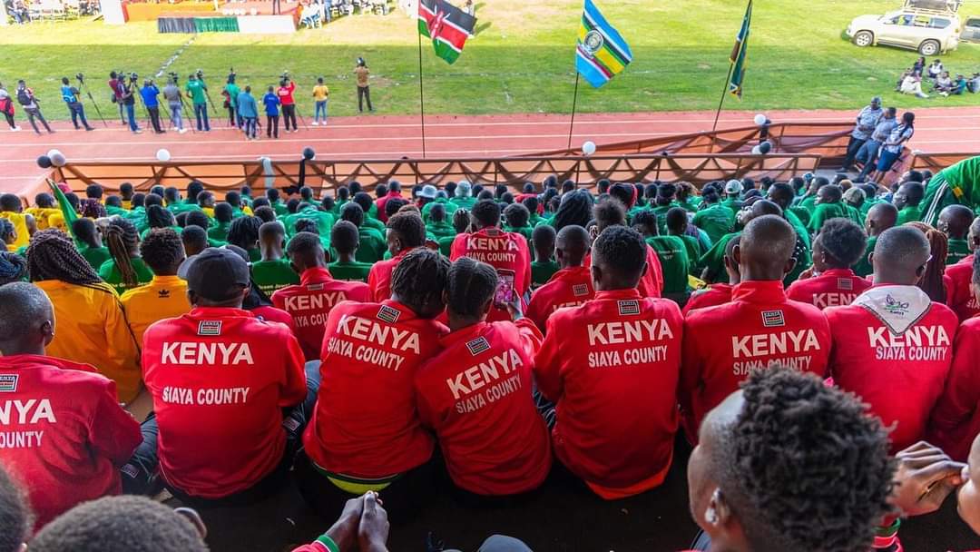KYISA_Kenya's tweet photo. @KYISA_Kenya Games 2023 in @TNCG_Official County. 

The participants looked so colorful. 

#TalantaMashinani https://t.co/SX3wpADkYb