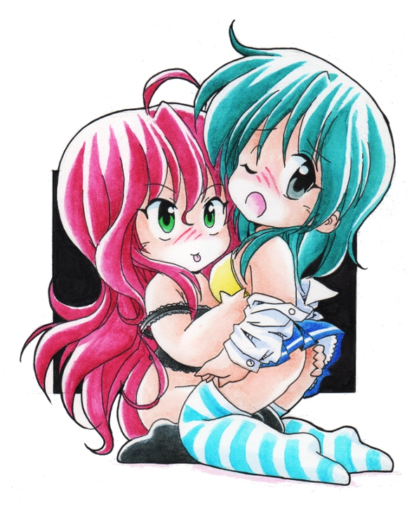 「#なんだって良い赤髪のうちの子を載せるチャンスだ他に赤毛ちゃんはいないかとフォル」|Norioのイラスト