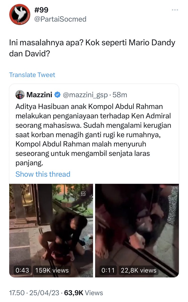 ardibhironx's tweet photo. @mazzini_gsp Mantap! Siap-siap nyalahin lonceng dari kedua akun ini supaya gak kelewat setiap twitnya yang update soal kasus ini.

Di rumah pelaku pasti sekarang lagi kalang kabut nih sekeluarga. Berani berbuat harus berani bertanggung jawab cuy! 😁 https://t.co/9XkAquTN4j