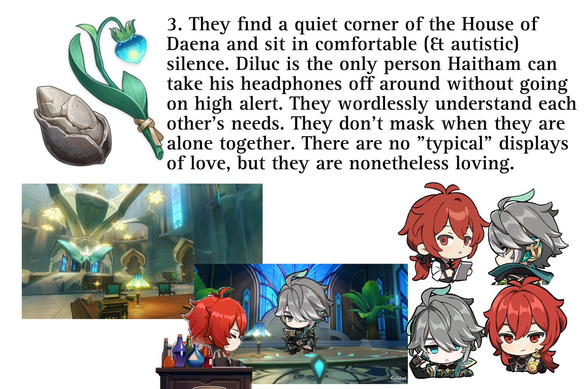 genshinship's tweet photo. 3. #dilutham / #hailuc date!!! (pls forgive me for being a week late)
[ #alhaitham x #diluc ] 🦉🦅 https://t.co/vCa3yTY4X4