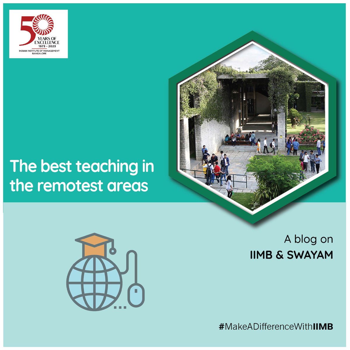 IIM Bangalore on Twitter "The blog, ‘IIMB & SWAYAM A fruitful five