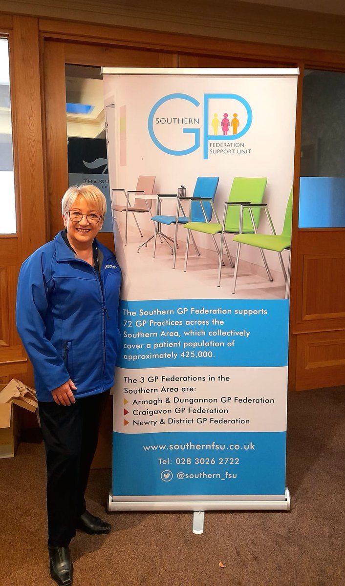 BalmoralHealth's tweet photo. Our #TeamBalmoral Nurse Manager Sharon and Head of Operations Ciara are delighted to be attending the @southern_fsu Conference today! 💙
#PMCON23
#conference #balmoralhealthcare #southerngpfederationsupportunit #balmoral https://t.co/tjI3VYqk6j