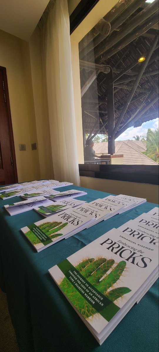My book, 'Embracing The Pricks' is available at the #EADSGCongress2023

#T1DWarrior #T1DAfrica #SNF