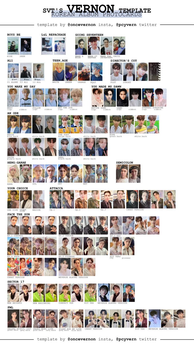 bella on Twitter "seventeen korean album photocard templates updated bella on Twitter "seventeen korean album photocard templates updated