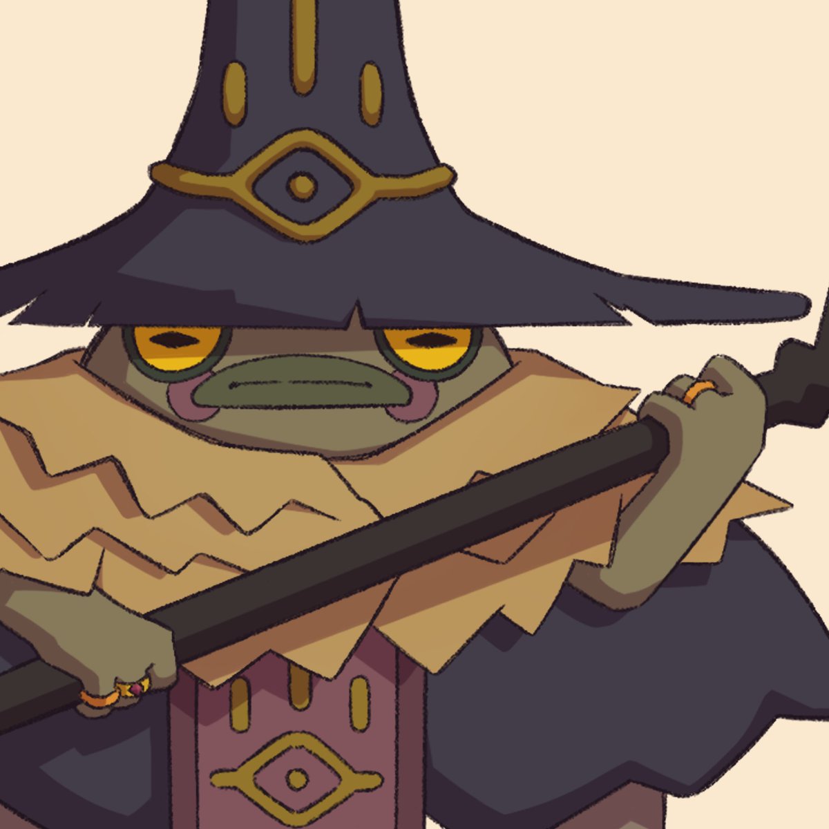 lil’ froggy mage 🐸✨🌙
“ribble de dibble de rib!! 🪄”