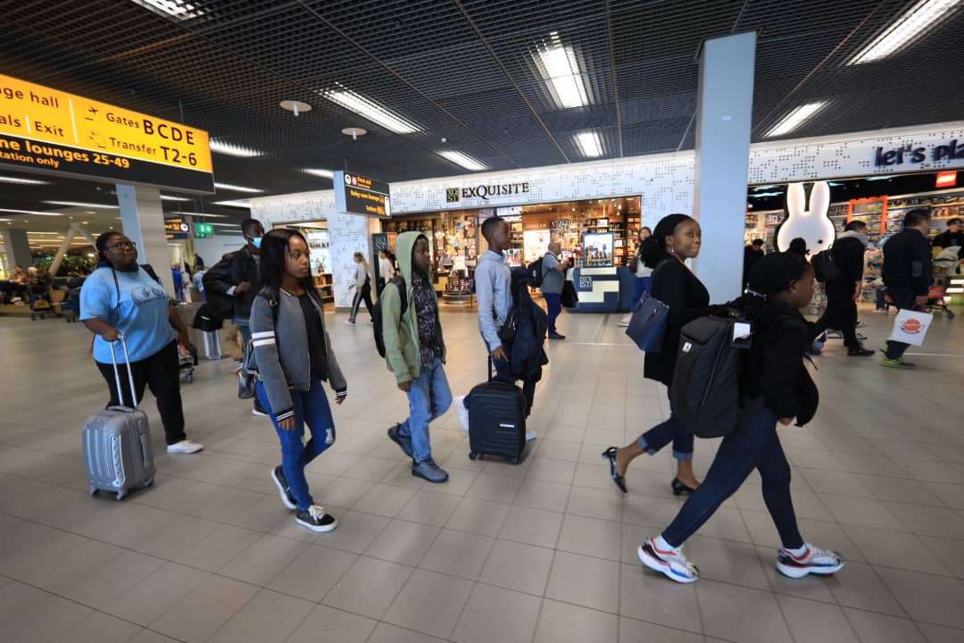 LifeLinkGhana's tweet photo. JHSMUN is back again! Our delegates are getting ready for their 2023 conference in New York City. Here are moments of their departure from the Kotoka International Airport in Accra.
#JHSMUN #GCIMUN #MUN #LLMUN #NewYork https://t.co/6STbc5y7VK
