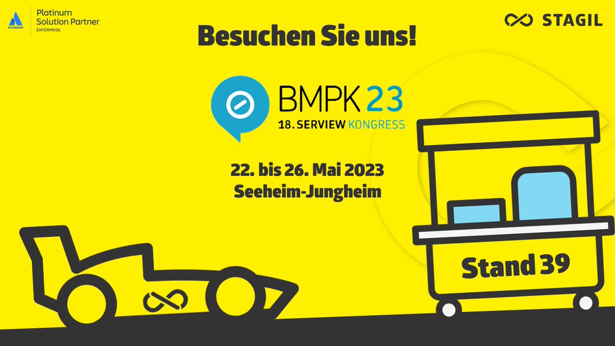 STAGIL_TEAM's tweet photo. STAGIL wird auf der Fachmesse BMPK 18. SERVIEW Kongress vom 22. bis 26. Mai an Stand 39 vertreten sein. 

Wir freuen uns auf Ihren Besuch sowie die Fast and Furious -Welt, die uns auf der BMPK erwartet. #BMPK18 #SERVIEW #STAGIL #ITBestPractices #Fachmesse https://t.co/D6EPYCHrn6