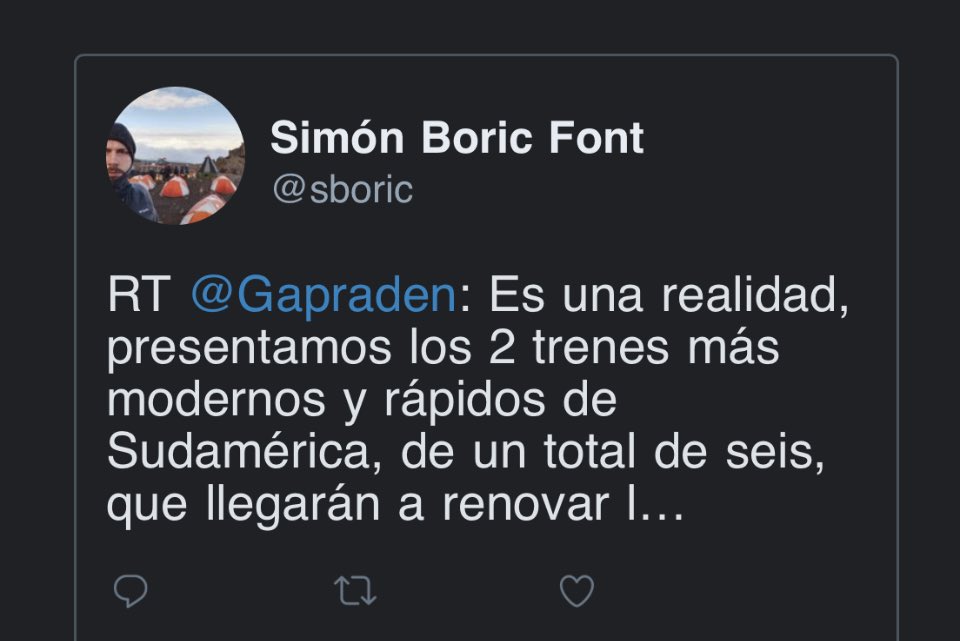 Oye <a href="/sboric/">Simón Boric Font</a> a Uds en su casa no les enseñaron a no robarse proyectos ajenos? Están engañando a la gente, ese proyecto es del gobierno anterior.