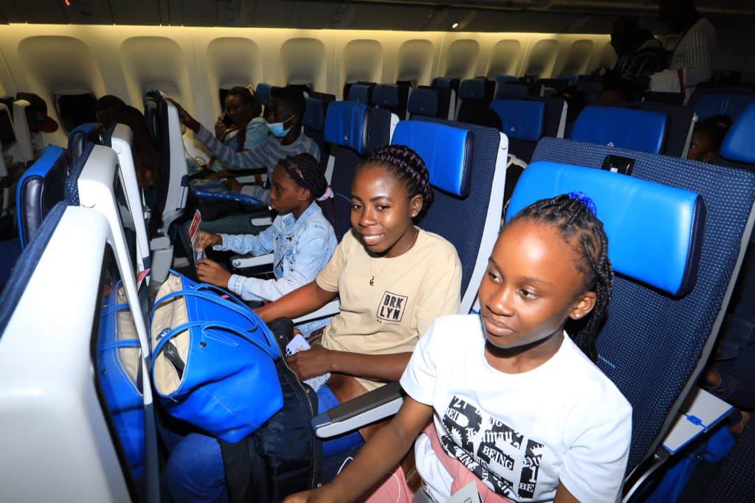 LifeLinkGhana's tweet photo. JHSMUN is back again! Our delegates are getting ready for their 2023 conference in New York City. Here are moments of their departure from the Kotoka International Airport in Accra.
#JHSMUN #GCIMUN #MUN #LLMUN #NewYork https://t.co/6STbc5y7VK