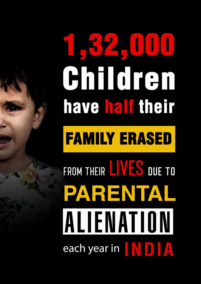 In India 132000 children have half of their family erased from their lives due to Parental Alienation.  #bubblesofLove on April ,2023
Stop #ParentalAlienation. @prayerrun @haaranahi #ErasedFamily #paad23 @PAAwarenessUK