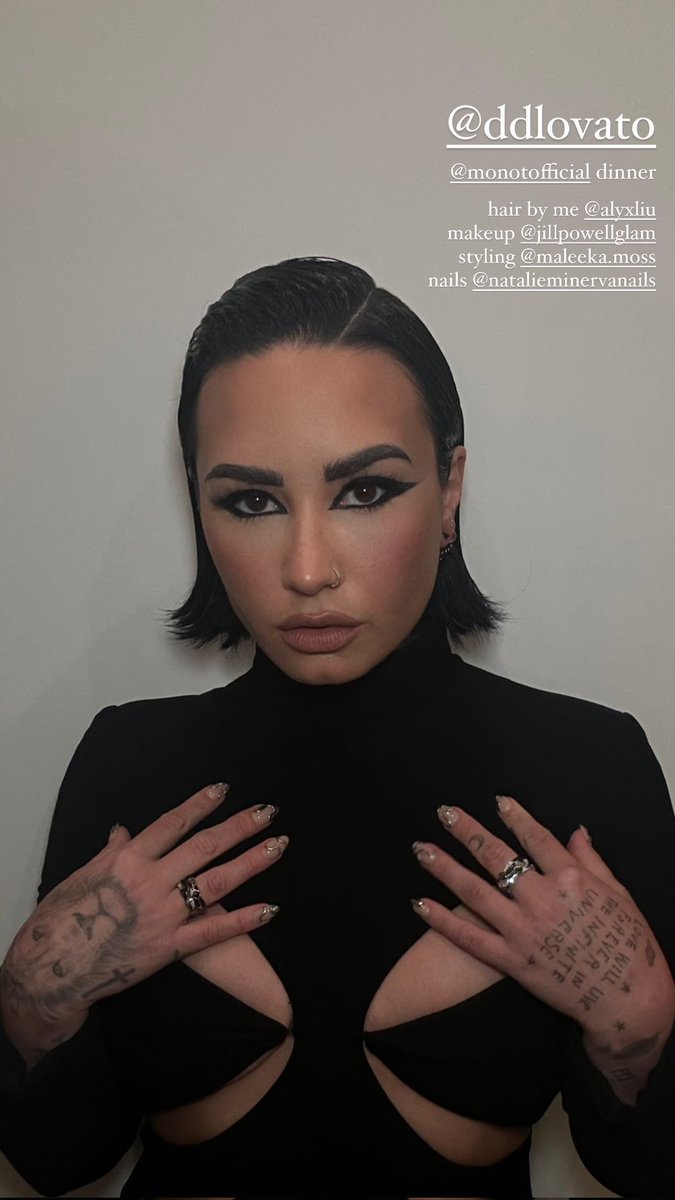 demilovatonbr's tweet photo. Demi Lovato via Instagram Story! 
#DemiLovato 
#Lovatics https://t.co/zV0KqZwY8M