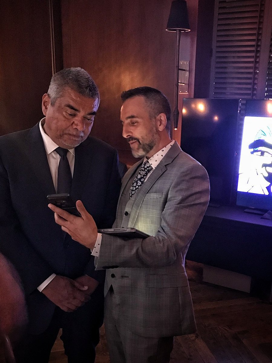 jaygotgame's tweet photo. @georgelopez was in tears when I read the description for the piece I created for his charity. "You've restored my faith that people actually listen."

His celebrity golf outing is  in 5 days. 50% of my #nft goes to the cause. 

Buy now on @makersplace

https://t.co/zIjz7xhiQ4 https://t.co/16yGi8gEGM