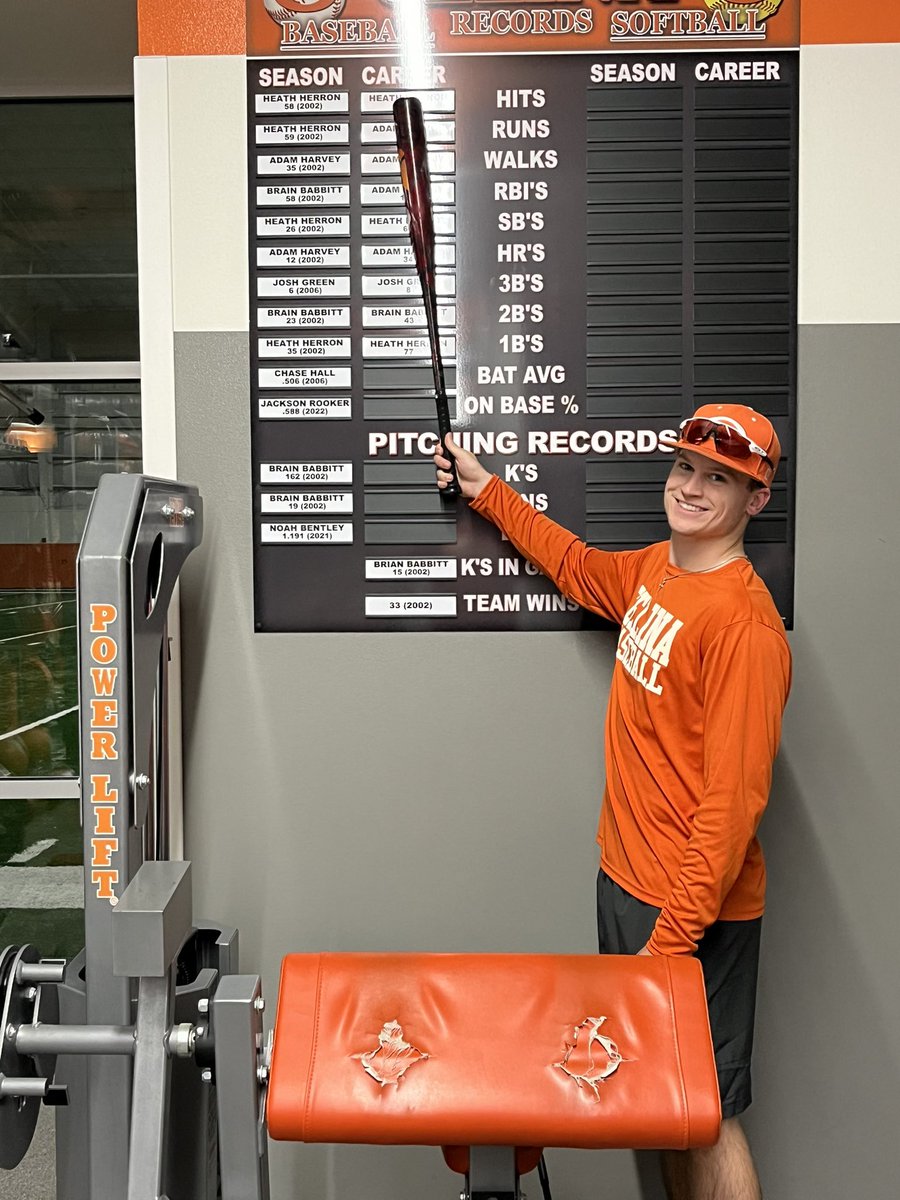 Congratulations to RJ Ruais! RJ is now the all time career hits leader in Celina Baseball. RJ broke a career hits record that was set 21 years ago! 133 and counting…
<a href="/RjRuais/">RJ Ruais</a> <a href="/BaylorBaseball/">Baylor Baseball</a>