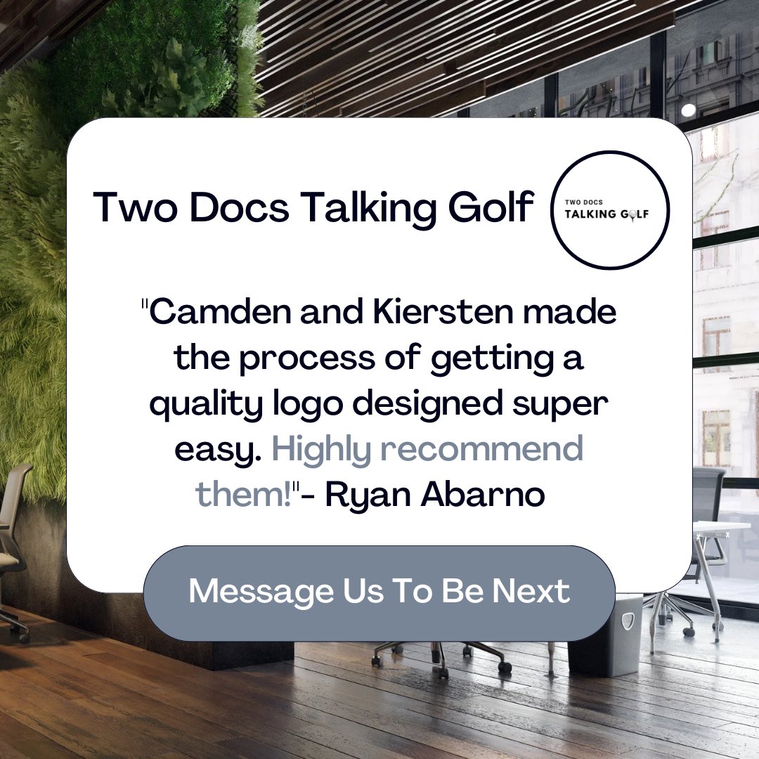 diggs_design's tweet photo. It’s our goal to facilitate an easy process and give you quality results.

#graphicdesign #logodesigner #logodesigns #twodocstalkinggolf #cltpodcast #charlottepodcast #charlottegraphicdesigner #charlottedesigner #cltsmallbusiness #charlottedesigner #branding #logo #podcastlogo https://t.co/keO7ewzSS1