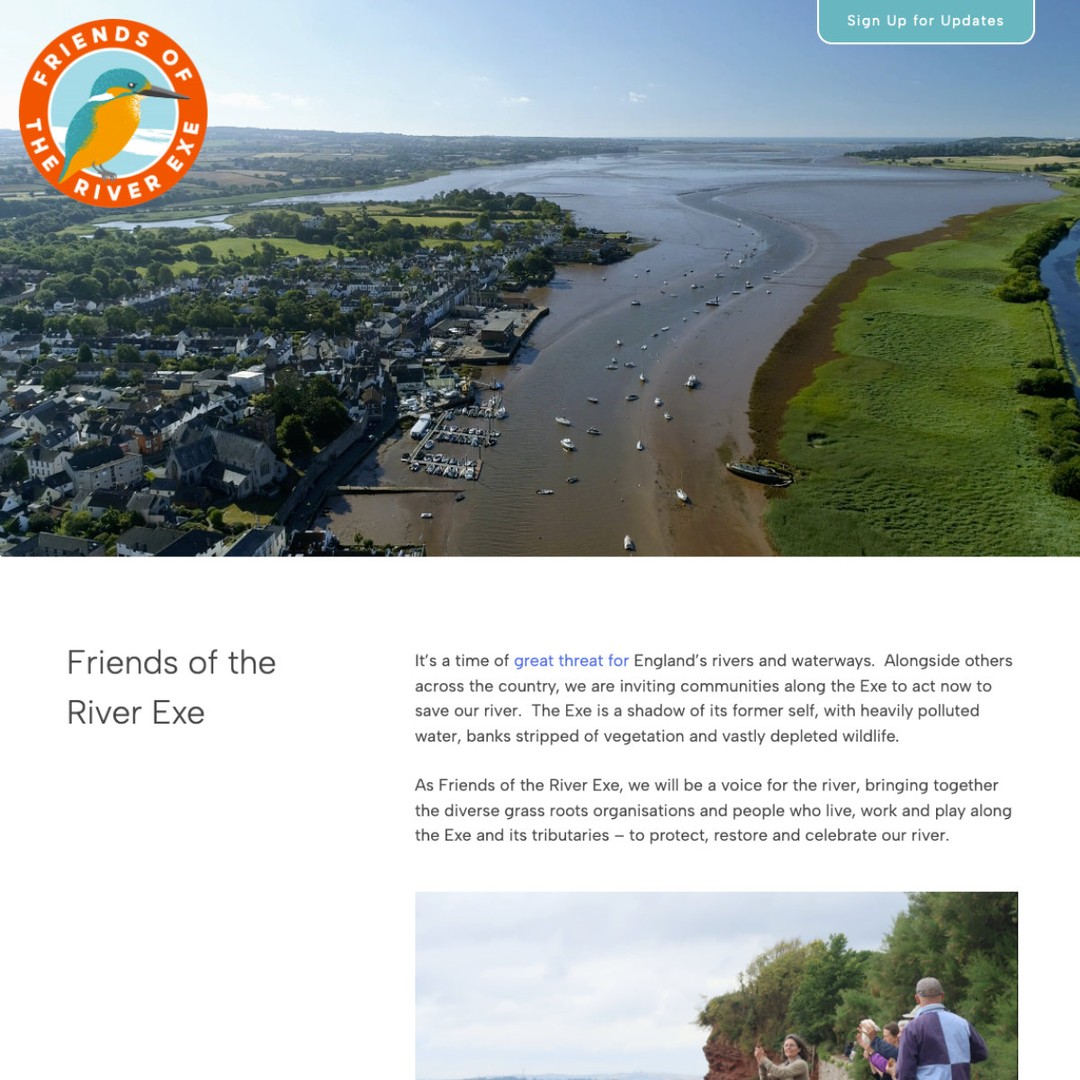New #webdesign project in the works. Holding page up - now onto the rest of the design work for a fully fledged website. #devon #webdeveloper