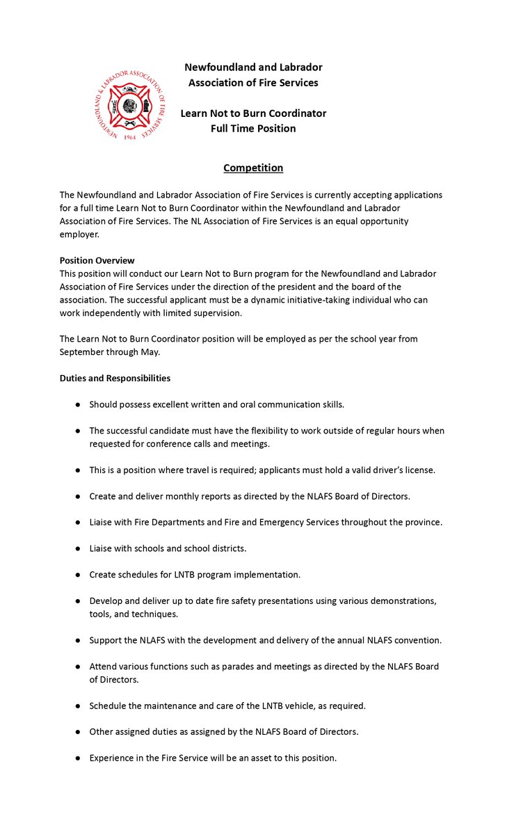 NL Fire Services tweet media