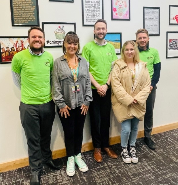 Whoop! It's all getting real..our team received their  <a href="/inspireyz/">Inspire Youth Zone</a> Tee's yesterday (You won't be able miss them)! They will be taking part in the #chorley10k on 7 May!

They have a JustGiving page, any donation would be appreciated lnkd.in/egujN-pw Thank you 💓