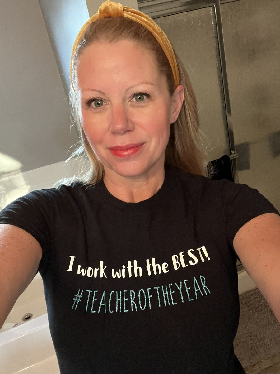 Today we celebrate Samantha Richards on the anniversary of her winning Teacher of the Year! Yes, we had shirts made....<a href="/richardskclass/">Samantha Richards, NBCT</a> @MrsRankinEES <a href="/dr_poe/">Dr. Randy Poe</a> <a href="/Boone_County/">Boone County Schools</a>