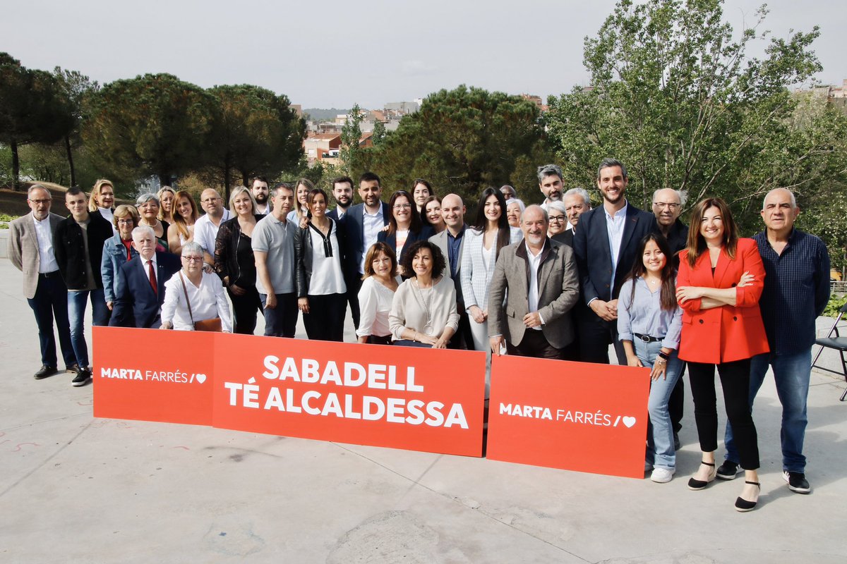 📸 Candidatura PSC #Sabadell 

🌹 #SabadellTéAlcaldessa i un gran equip que l'acompanyarà el #28M a les eleccions municipals per continuar fent avançar encara més la ciutat.