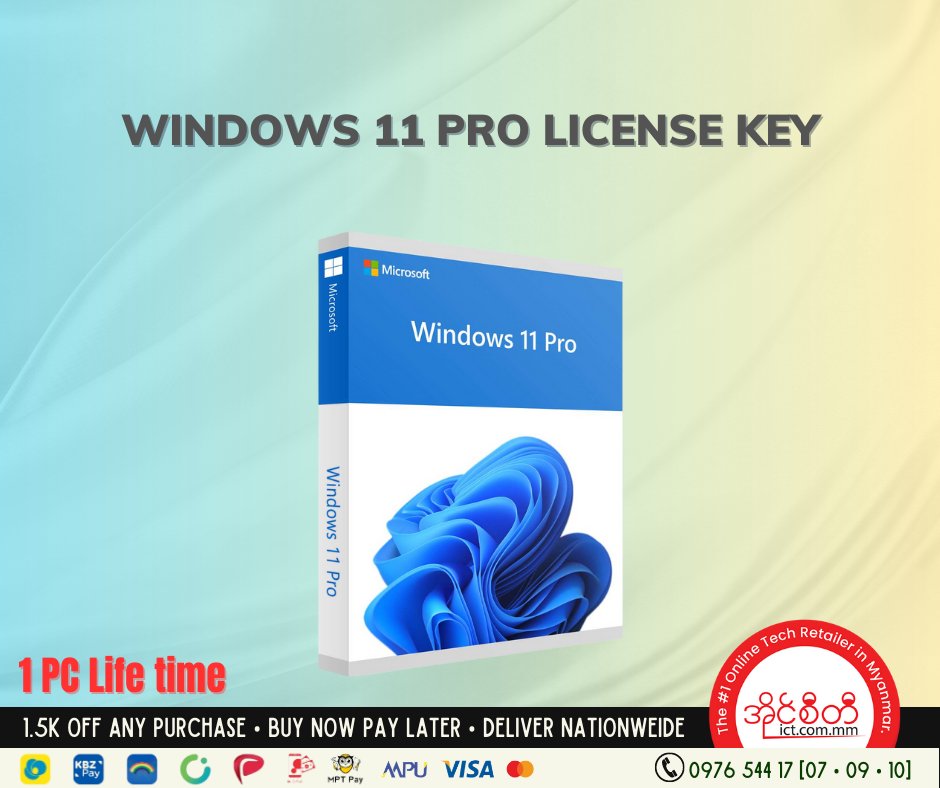 MyanmarICT's tweet photo. 🧑‍💻 Windows OS  နဲ့ Software များ

👉 ကိုယ့် professional လုပ်ငန်းခွင်မှာ အသုံးပြုဖို့အတွက် software တွေလည်း ICT မှာ ဝယ်လို့ရတယ်နော်။ 

🛒 Shop Now » https://t.co/2xJkZ209Wa

#ShopICT #Myanmar #1OnlineTechRetailer
#Software #Windows #AntiVirus #VPNSoftware https://t.co/TuSP0rtIq6