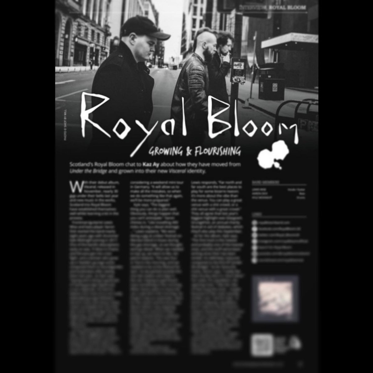 Royal Bloom (@royal_bloomuk) on Twitter photo Huge thank you to <a href="/EmergingRock/">Emerging Rock Bands - Account has been archived</a> Magazine for our feature in this months issue. Huge thank you to <a href="/EmergingRock/">Emerging Rock Bands - Account has been archived</a> Magazine for our feature in this months issue.