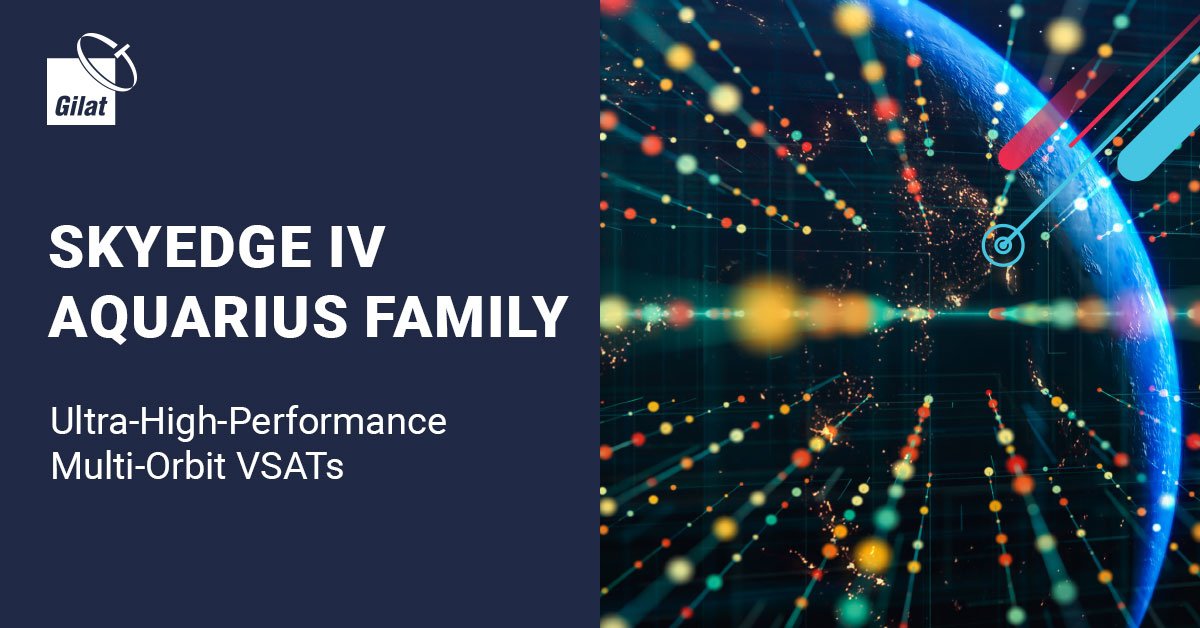GilatSatNet's tweet photo. @GilatSatNet's #Aquarius are an ultra-high-performance family of #VSATs designed for seamless operation over next-generation Very High Throughput Satellites and GEO and Non-GEO #constellations.🌌Discover more fascinating benefits here 👉https://t.co/jqAuypyF39
#SkyEdgeIV https://t.co/qdy61pEF7F