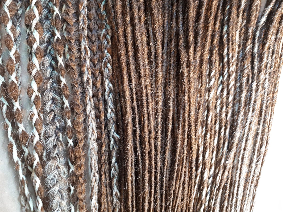 Thanks for the kind words! ★★★★★ 'absolutely awesome product! customer service was amazing' jhobson10 etsy.me/3ArH2dj #etsy #brown #dreads #dreadlocks #kanekalon #dreadextensions #dreadlockextensions #hairextensions #syntheticdreads #syntheticdreadlocks