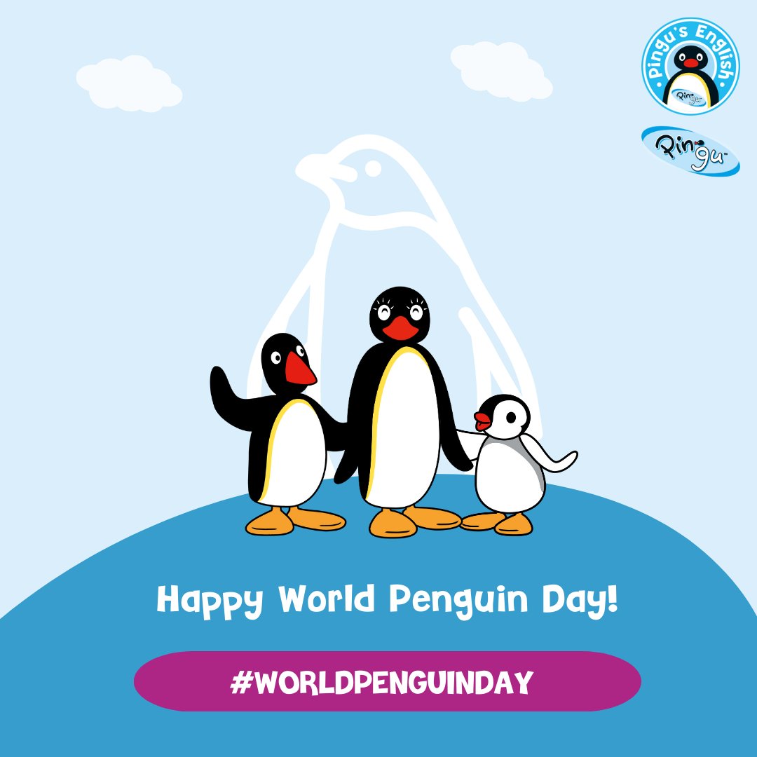 pingusenglish's tweet photo. Happy World Penguin Day! 🐧
Let's celebrate World Penguin Day by learning more about these wonderful creatures and doing our part to protect them. Share with us your favorite penguin facts or pictures of penguins in the comments below! #WorldPenguinDay #pingusenglish https://t.co/DYu1gjkXnf