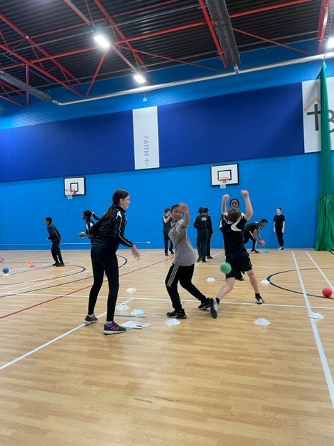 becketcs's tweet photo. Congrats to our Sports Leaders &amp; Girls Active who received their welcome letter &amp; leadership shirt during their first training session with @Nsport. The team of talented sports leaders will be coaching &amp; officiating at lots of sporting events soon! #TeamTBCS #MissionToExcellence https://t.co/nzzAJfWolb