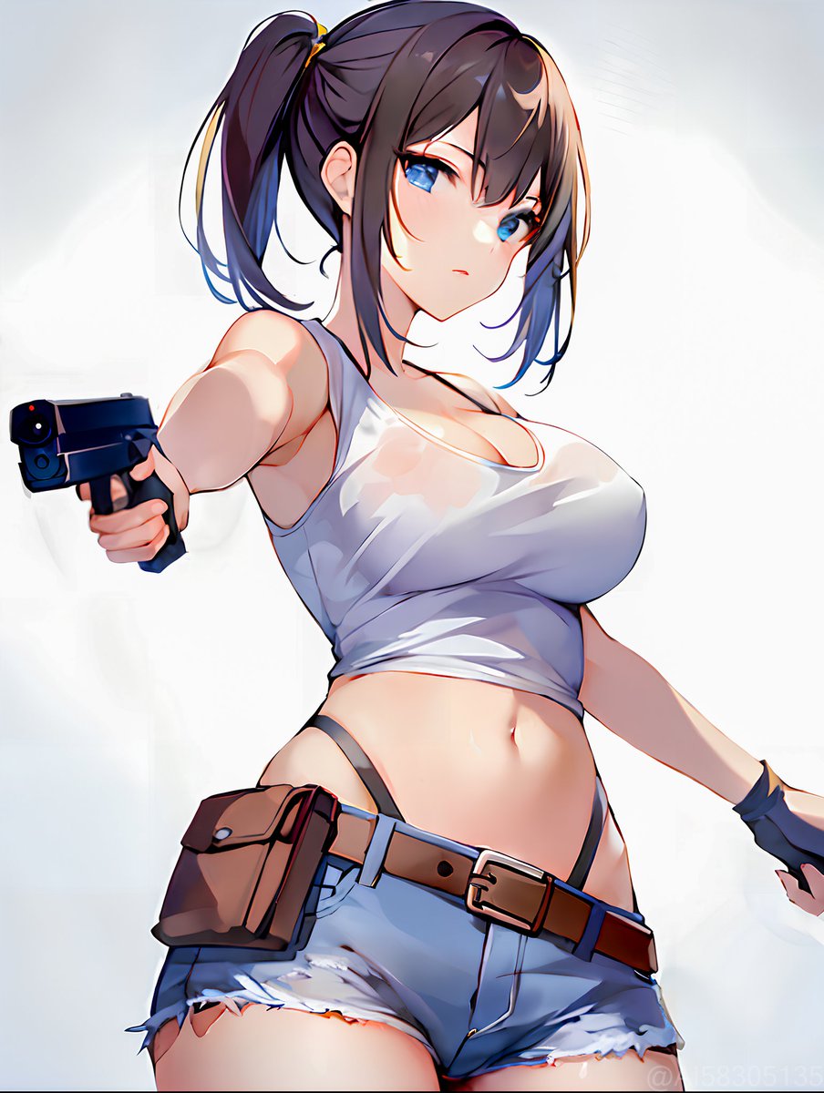 "Girl with gun"

 I understood not only the hand but also gun is difficult for AI😭

#AIart