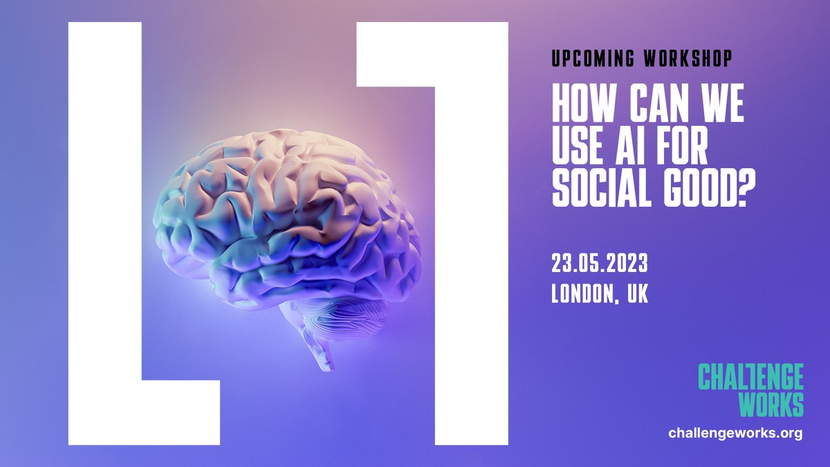 🤖 🧠 Calling AI experts 👋🦾

In May, we're bringing together professionals in #artificialintelligence, to visualise the direction of long-term research that can benefit society & the economy in the UK. 

Learn more & apply now: challengeworks.org/events/worksho…

#AIevent #AIexperts