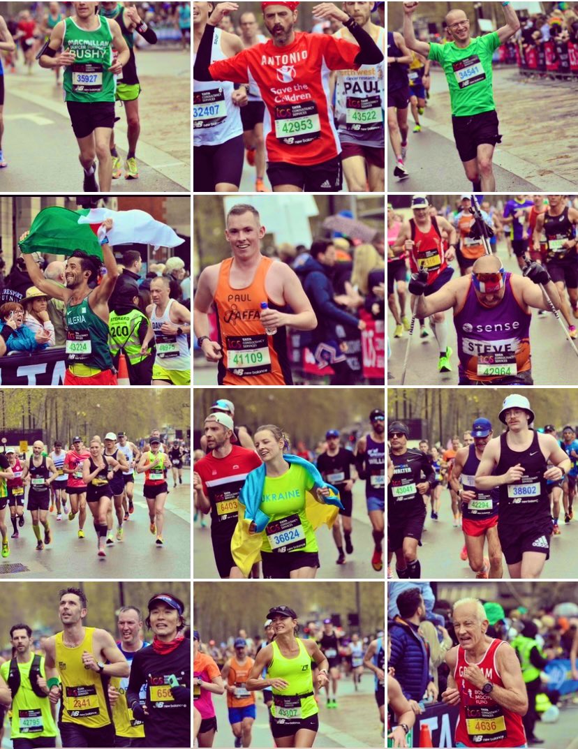 LONDON MARATHON | 2023 Huge congratulations to everyone who took part in the @londonmarathon you were amazing. Crowd support was just phenomenal, heartwarming and extremely emotional especially along the final stretch ❤️ 🙌❤️🙌❤️