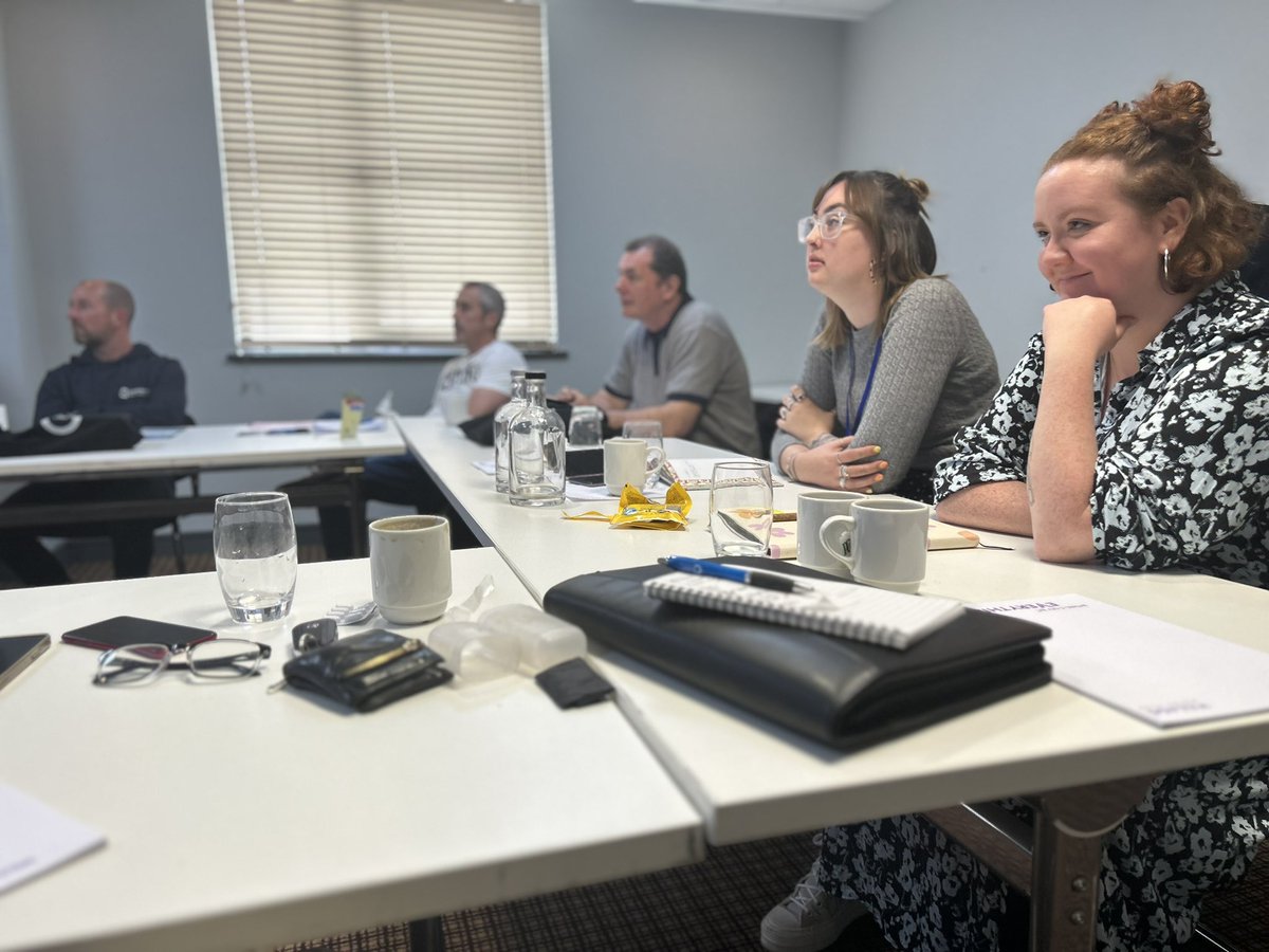 TheCiiUK's tweet photo. Yesterday, the Cii and @CiiConstruction staff teams came together for a strategy and information sharing day. It was also the first time since the COVID pandemic that we’ve managed to get all the staff together in one room, and that felt great! #team #strategy #wellbeing #plans https://t.co/vg5Rv20Uws