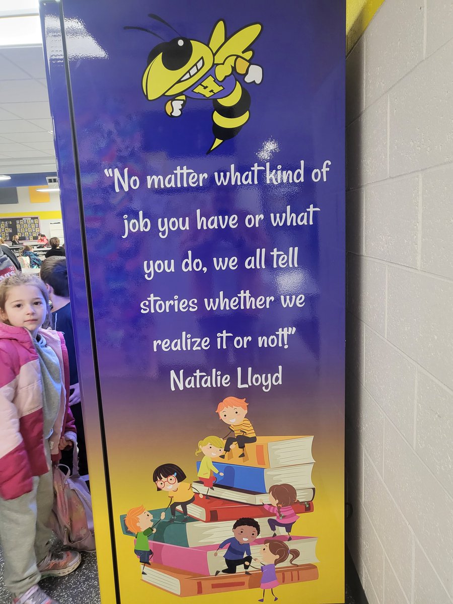hmjensen31's tweet photo. #larson455 has a new book vending machine! Our young people are so excited! #wearereaders https://t.co/IDgfoYzF84
